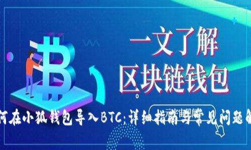 如何在小狐钱包导入BTC：详细指南与常见问题解答