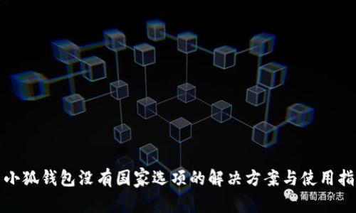 : 小狐钱包没有国家选项的解决方案与使用指南